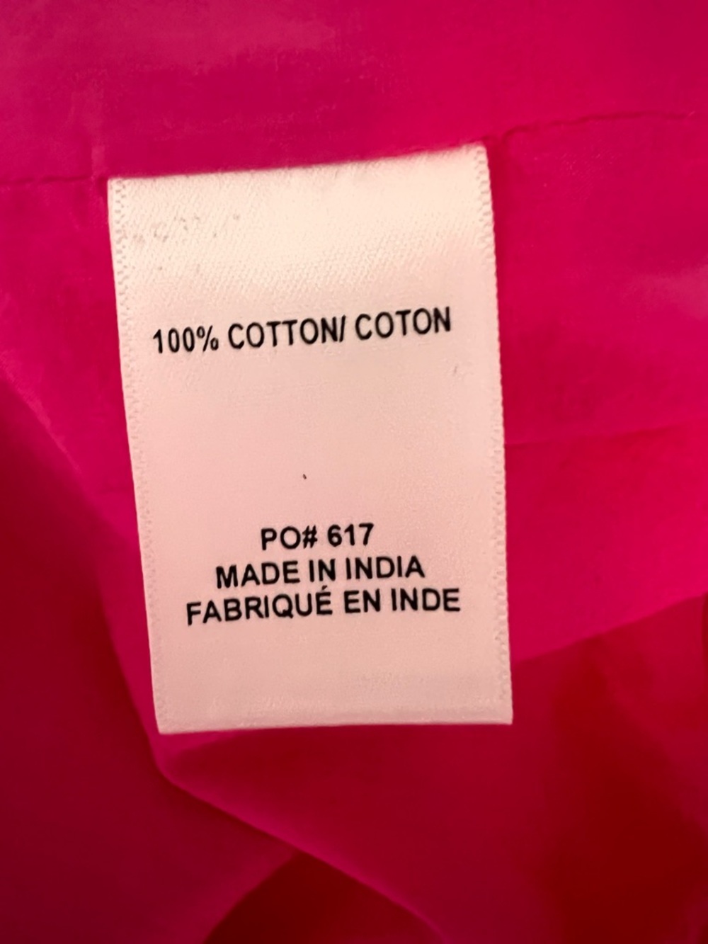 Frances Valentine Emily Ruched Top Pink 1X Cotton Balloon Sleeve Blouse $200+ - Picture 9 of 9